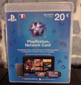 Carte Prépayée Playstation Network 20€ (1)